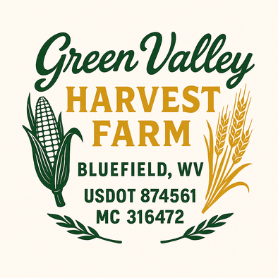 Farm, Farming or Family Farm Custom Truck Door Decal Sticker Signs, 2-Pack