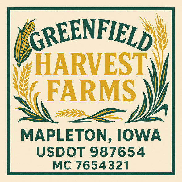 Farm, Farming or Family Farm Custom Truck Door Decal Sticker Signs, 2-Pack