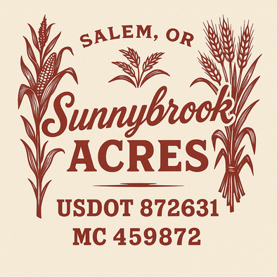Farm, Farming or Family Farm Custom Truck Door Decal Sticker Signs, 2-Pack