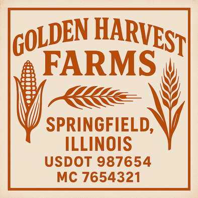 Farm, Farming or Family Farm Custom Truck Door Decal Sticker Signs, 2-Pack