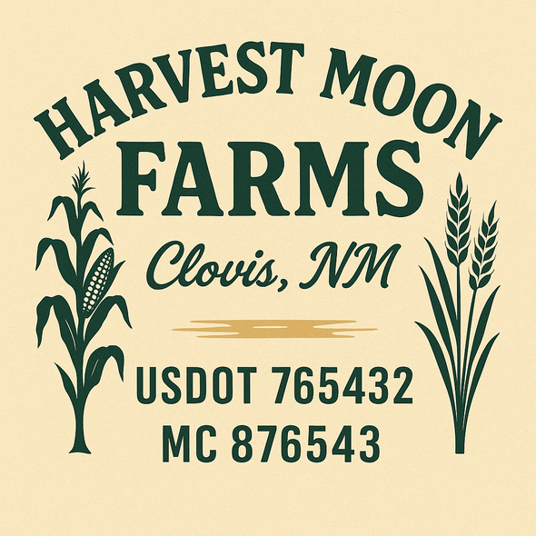 Farm, Farming or Family Farm Custom Truck Door Decal Sticker Signs, 2-Pack