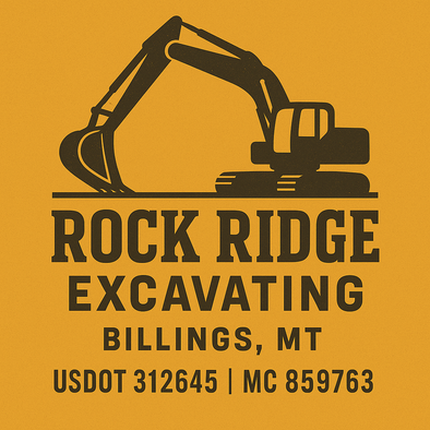 Excavation Company Truck Door Decal Sign For Compliance (2-Pack)