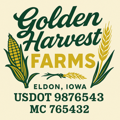 Farm, Farming or Family Farm Custom Truck Door Decal Sticker Signs, 2-Pack