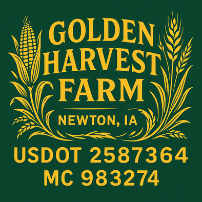 Farm, Farming or Family Farm Custom Truck Door Decal Sticker Signs, 2-Pack