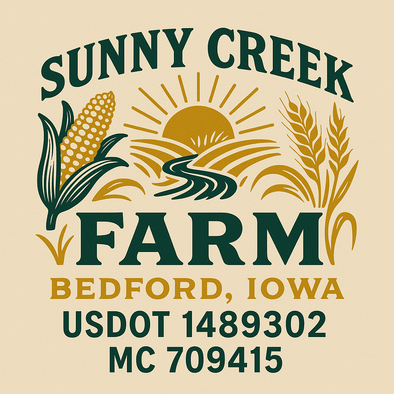 Farm, Farming or Family Farm Custom Truck Door Decal Sticker Signs, 2-Pack