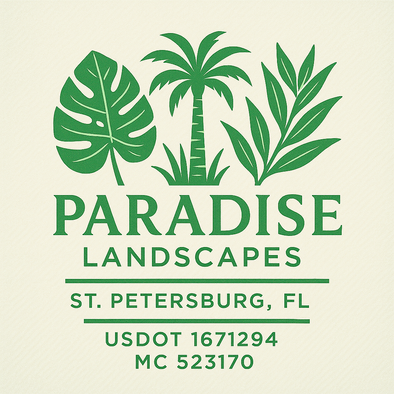 Landscaping & Lawn Care Custom Truck Door Decal Sticker Sign, 2-Pack