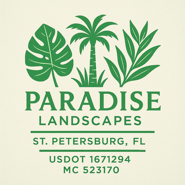 Landscaping & Lawn Care Custom Truck Door Decal Sticker Sign, 2-Pack