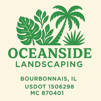 Landscaping & Lawn Care Custom Truck Door Decal Sticker Sign, 2-Pack