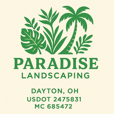 Landscaping & Lawn Care Custom Truck Door Decal Sticker Sign, 2-Pack