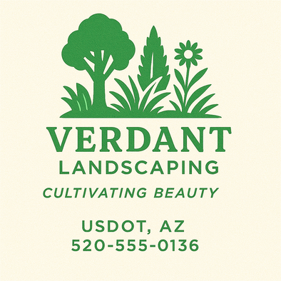 Landscaping & Lawn Care Custom Truck Door Decal Sticker Sign, 2-Pack
