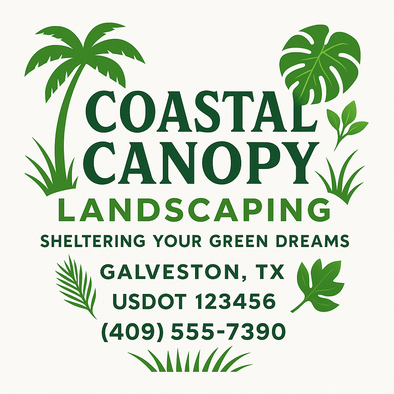 Landscaping & Lawn Care Custom Truck Door Decal Sticker Sign, 2-Pack