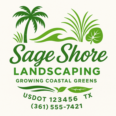 Landscaping & Lawn Care Custom Truck Door Decal Sticker Sign, 2-Pack