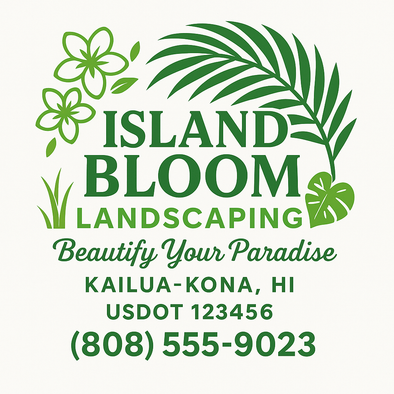 Landscaping & Lawn Care Custom Truck Door Decal Sticker Sign, 2-Pack