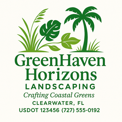 Landscaping & Lawn Care Custom Truck Door Decal Sticker Sign, 2-Pack