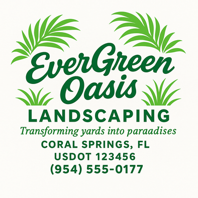 Landscaping & Lawn Care Custom Truck Door Decal Sticker Sign, 2-Pack