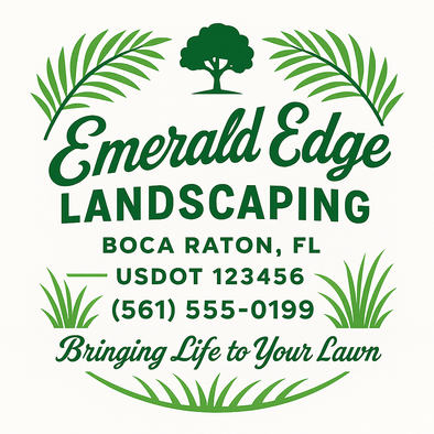 Landscaping & Lawn Care Custom Truck Door Decal Sticker Sign, 2-Pack