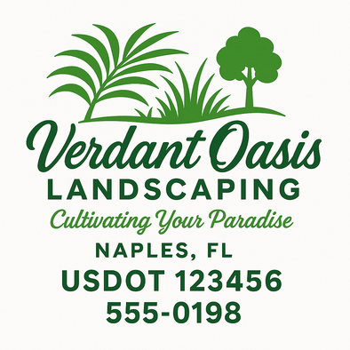 Landscaping & Lawn Care Custom Truck Door Decal Sticker Sign, 2-Pack