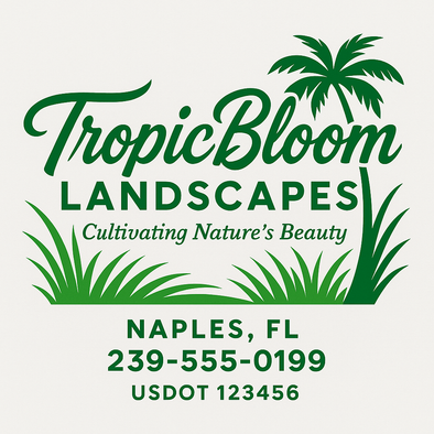 Landscaping & Lawn Care Custom Truck Door Decal Sticker Sign, 2-Pack
