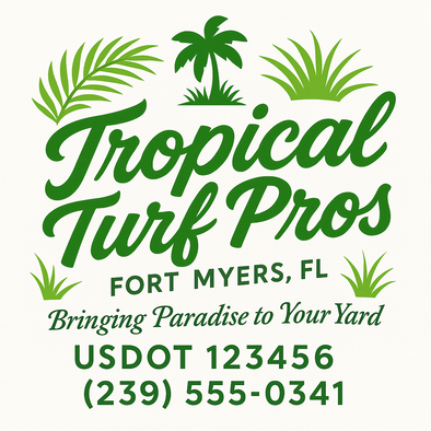Landscaping & Lawn Care Custom Truck Door Decal Sticker Sign, 2-Pack
