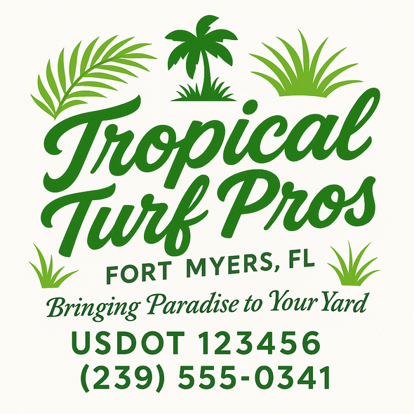 Landscaping & Lawn Care Custom Truck Door Decal Sticker Sign, 2-Pack