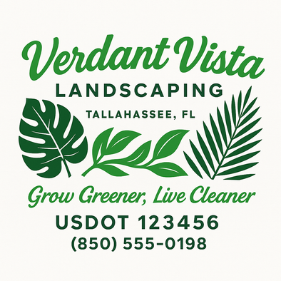 Landscaping & Lawn Care Custom Truck Door Decal Sticker Sign, 2-Pack