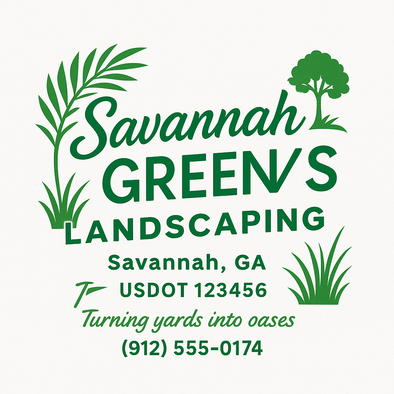 Landscaping & Lawn Care Custom Truck Door Decal Sticker Sign, 2-Pack