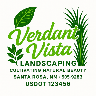 Landscaping & Lawn Care Custom Truck Door Decal Sticker Sign, 2-Pack