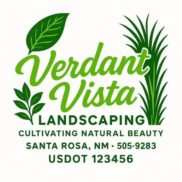 Landscaping & Lawn Care Custom Truck Door Decal Sticker Sign, 2-Pack