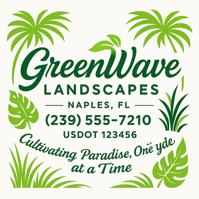 Landscaping & Lawn Care Custom Truck Door Decal Sticker Sign, 2-Pack