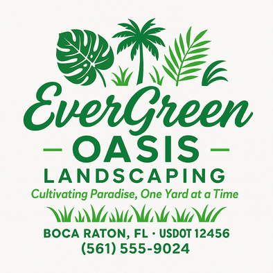 Landscaping & Lawn Care Custom Truck Door Decal Sticker Sign, 2-Pack