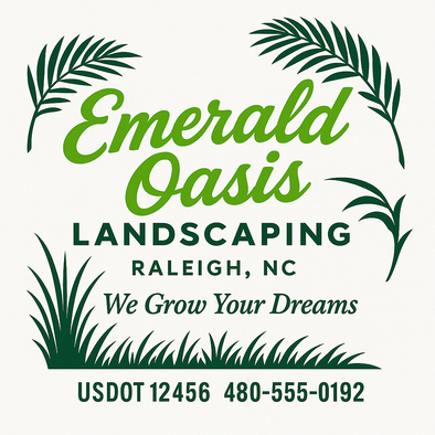 Landscaping & Lawn Care Custom Truck Door Decal Sticker Sign, 2-Pack