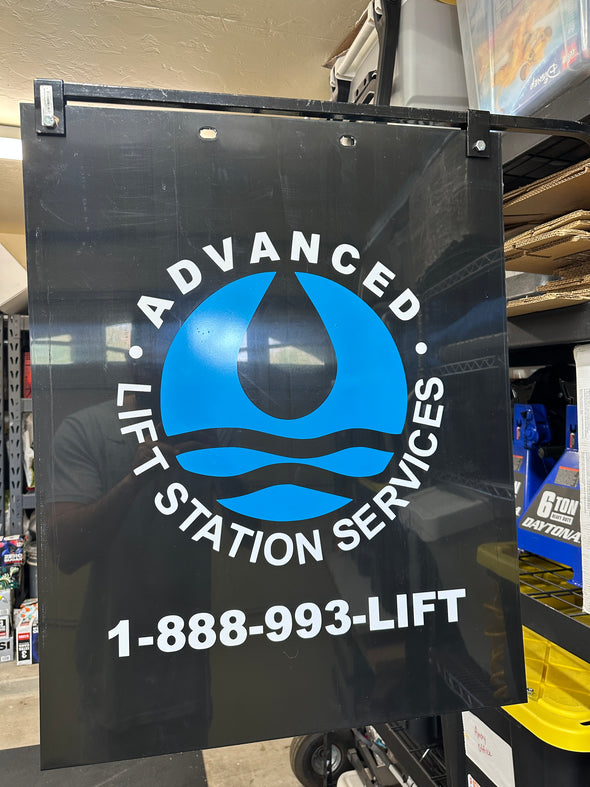 Custom Mud Flaps For Advanced Lift Station Services