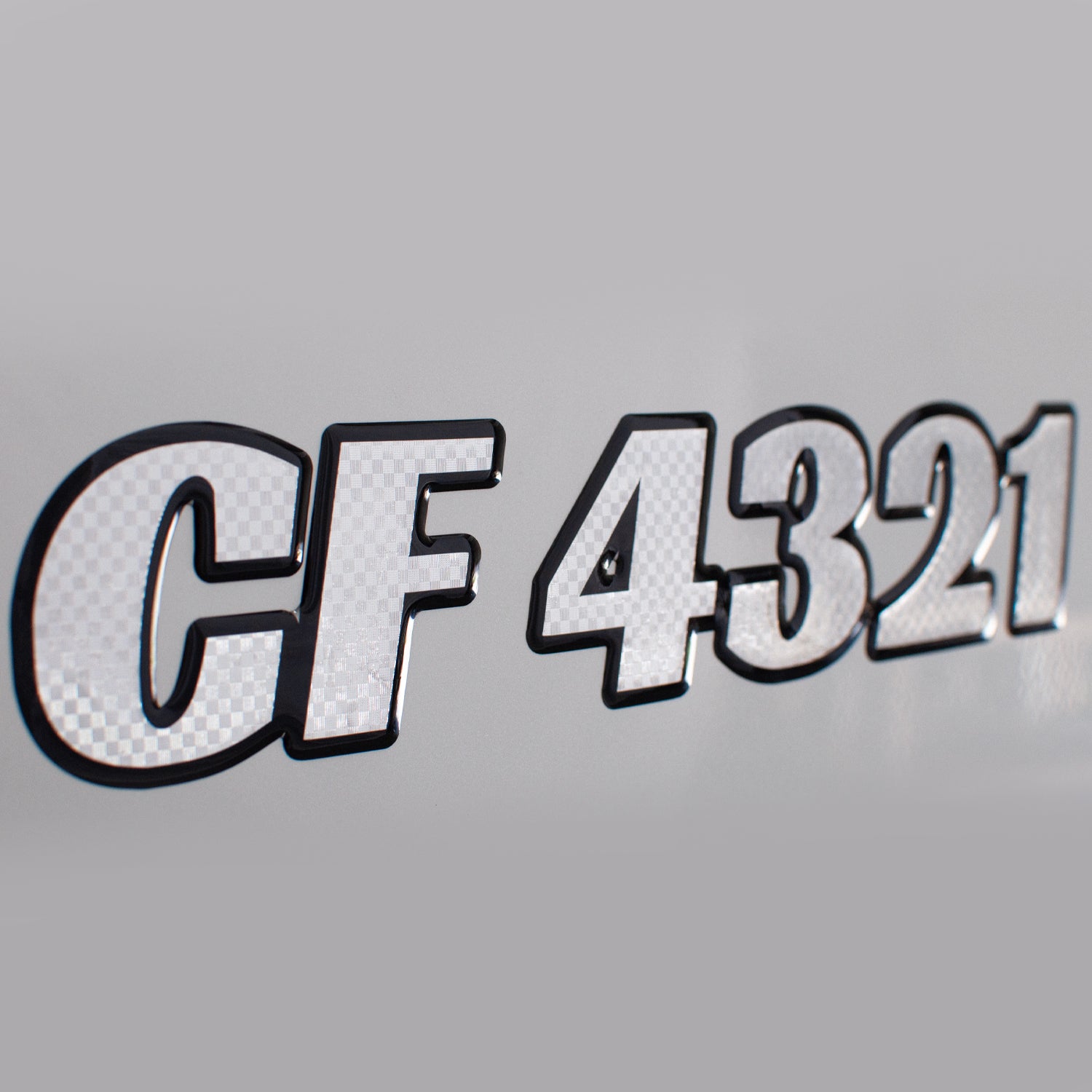 American Flag Boat Registration Numbers – Set Of Two 3x20 Inch Glossy Vinyl Decals