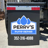 custom mud flaps with logo and business phone number