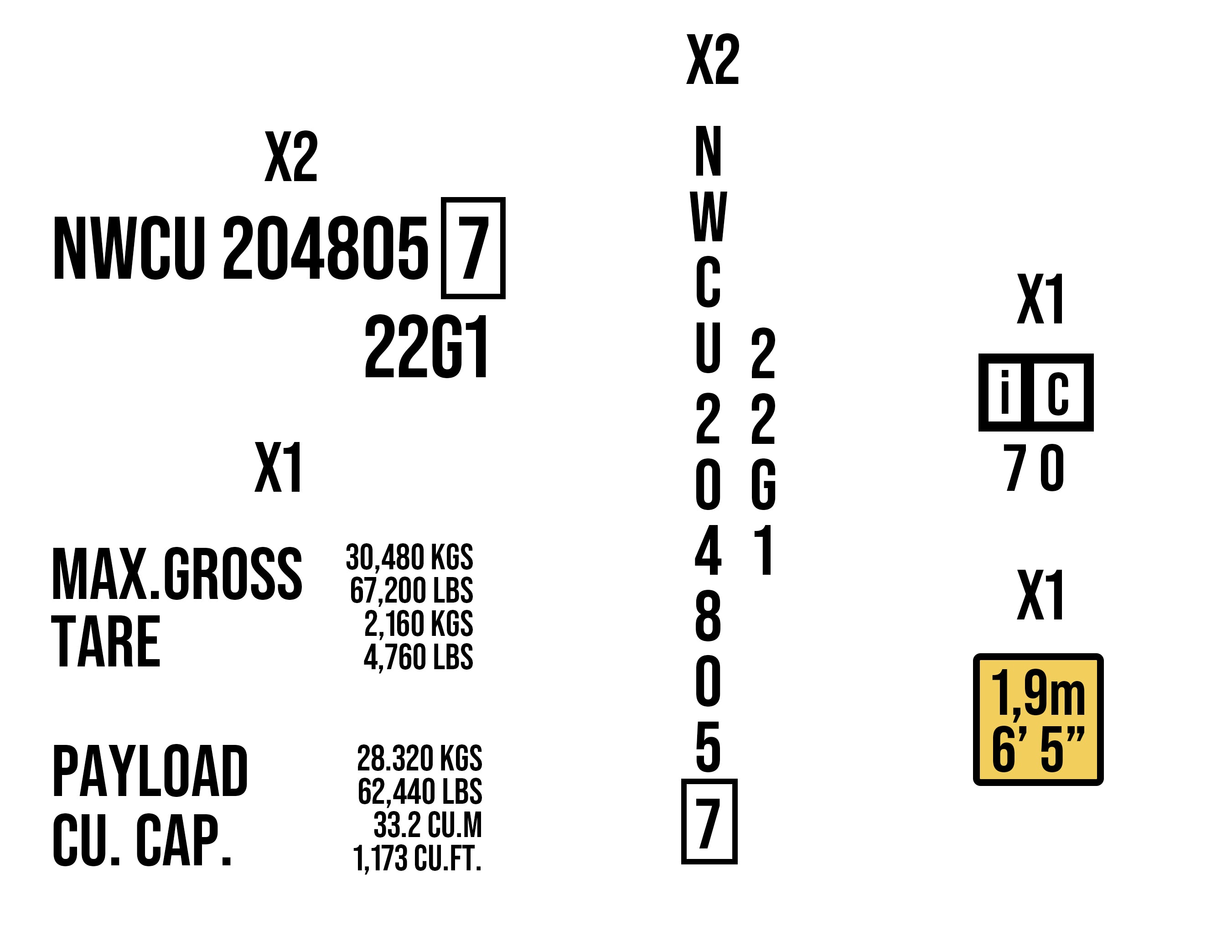 Custom Shipping Containers – US Decals