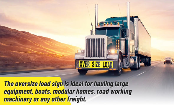 Oversized Magnetic Banner for Trucking Transport Businesses (Custom Sizes) Easy To Use