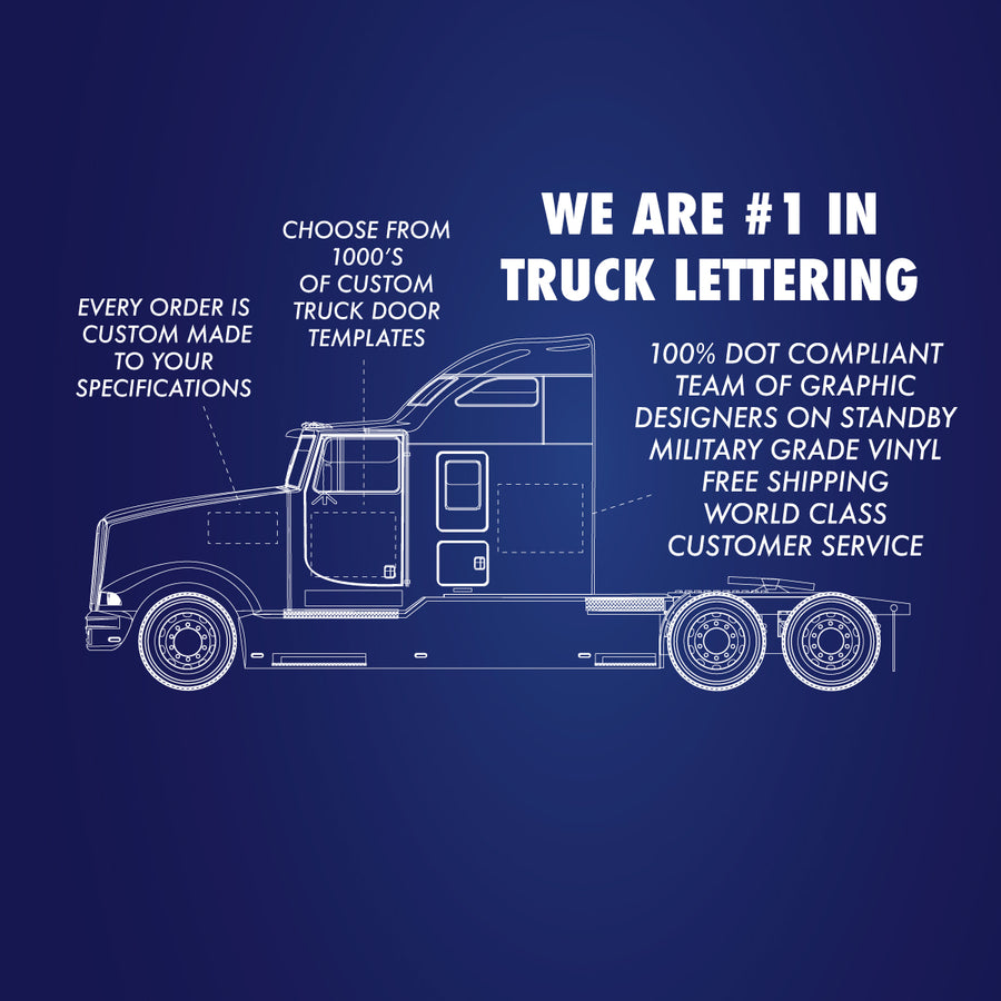 usdot truck lettering leaders