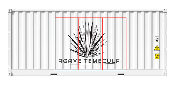 Shipping Container Logo Proof For Agave Temecula