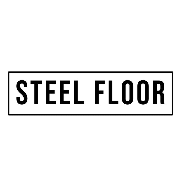 Steel Floor Decal Sticker Sign For Shipping Container Trailers