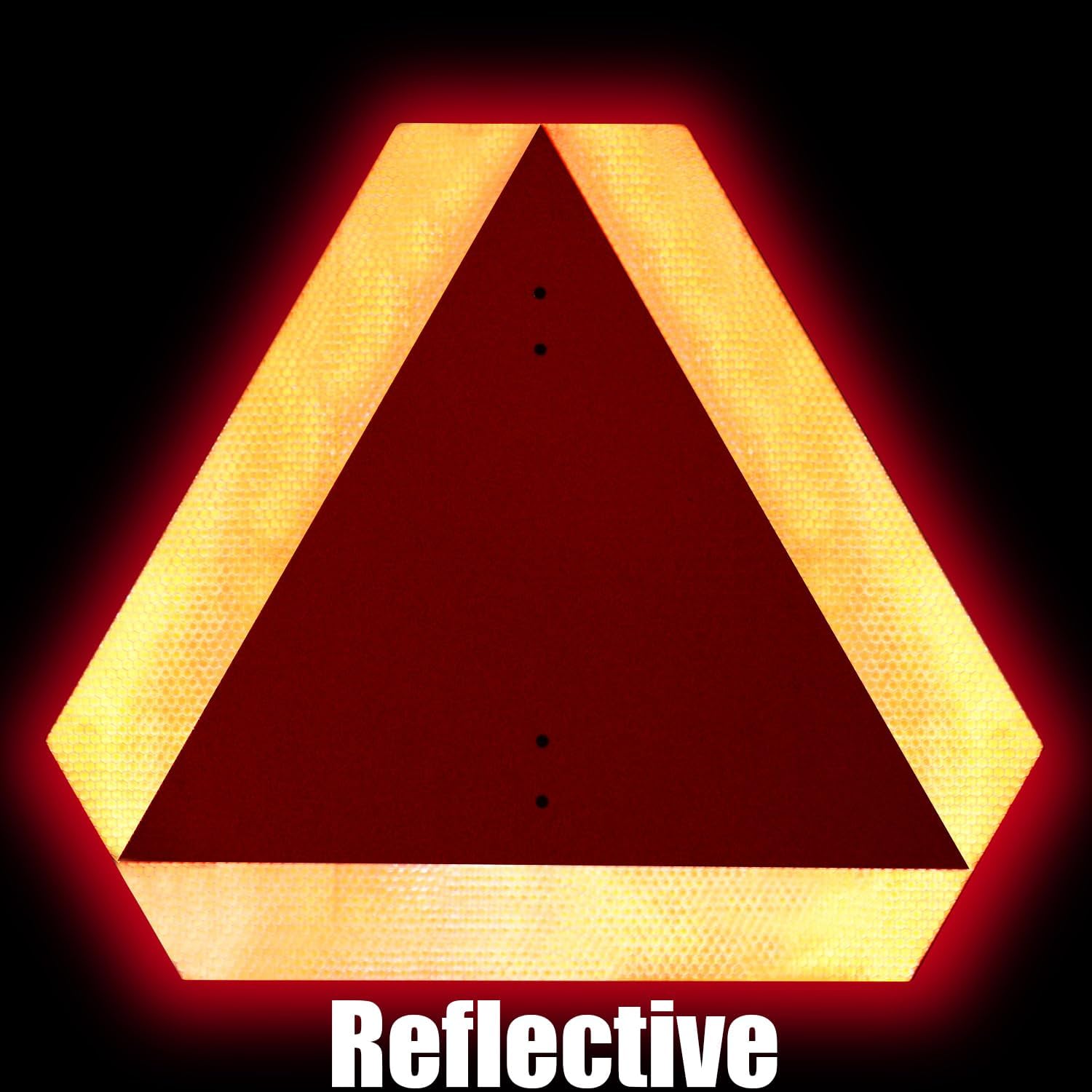 Slow Machine Triangle Slow Moving Vehicle Triangle Sign | Think Aluminium Or Thick Decal | R ...