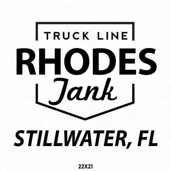 Company Name Truck Decal with usdot