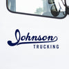 Vintage/Old School Company Name Truck Decal