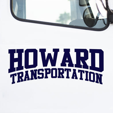 Company Name Truck Decal