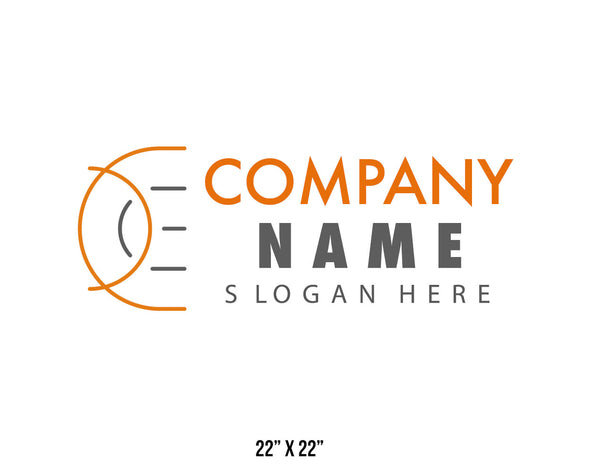 Company or transportation name truck decal