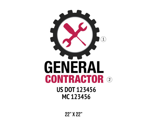 Copy of General Contractor USDOT template, 2 Pack