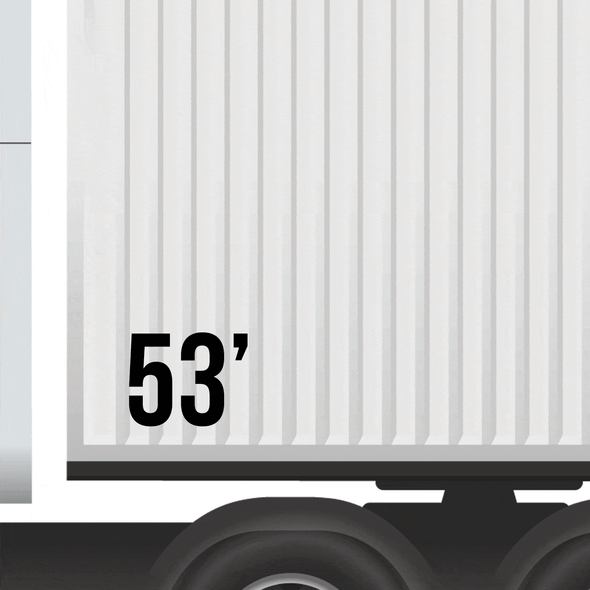 Semi Trailer Large Truck Number