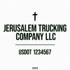 Christian Style Company Truck Decal with Cross