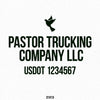 Christian Style Company Truck Decal with Dove
