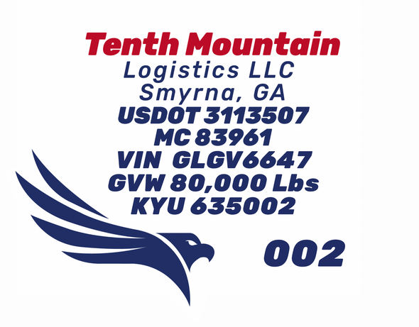 New Truck Order for Tenth Logistics