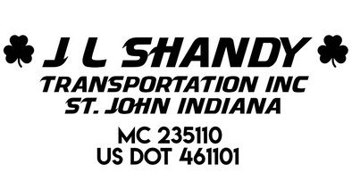 Custom Order for JL Shandy